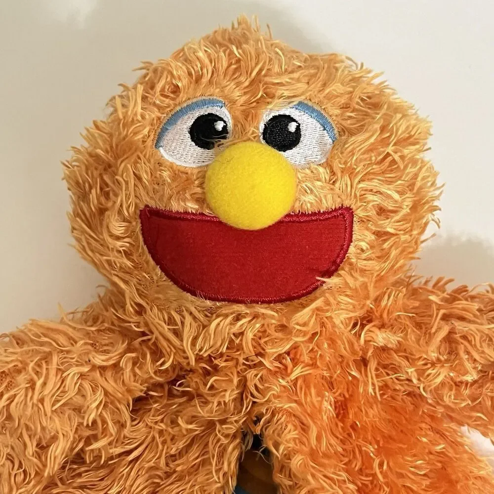 Ms. Rachel Herbie Huggable Lovey Security Blanket Lovie Orange Banana Lining